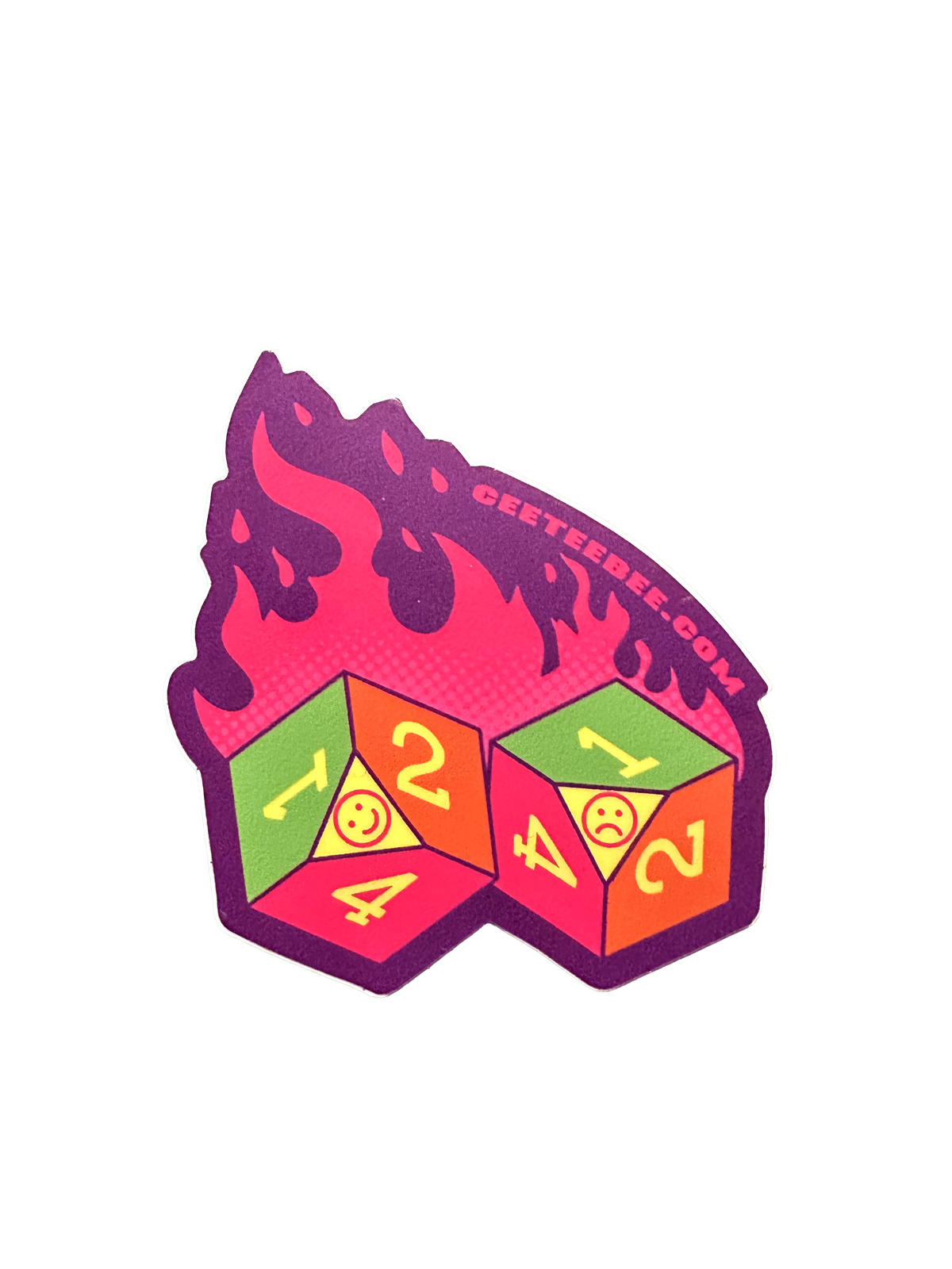 CTB GAMES RARE CHANCE DICE HOT DICE STICKER