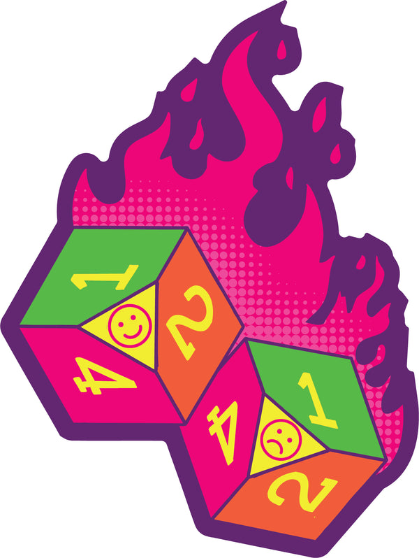 ctb games rare chance dice hot dice sticker