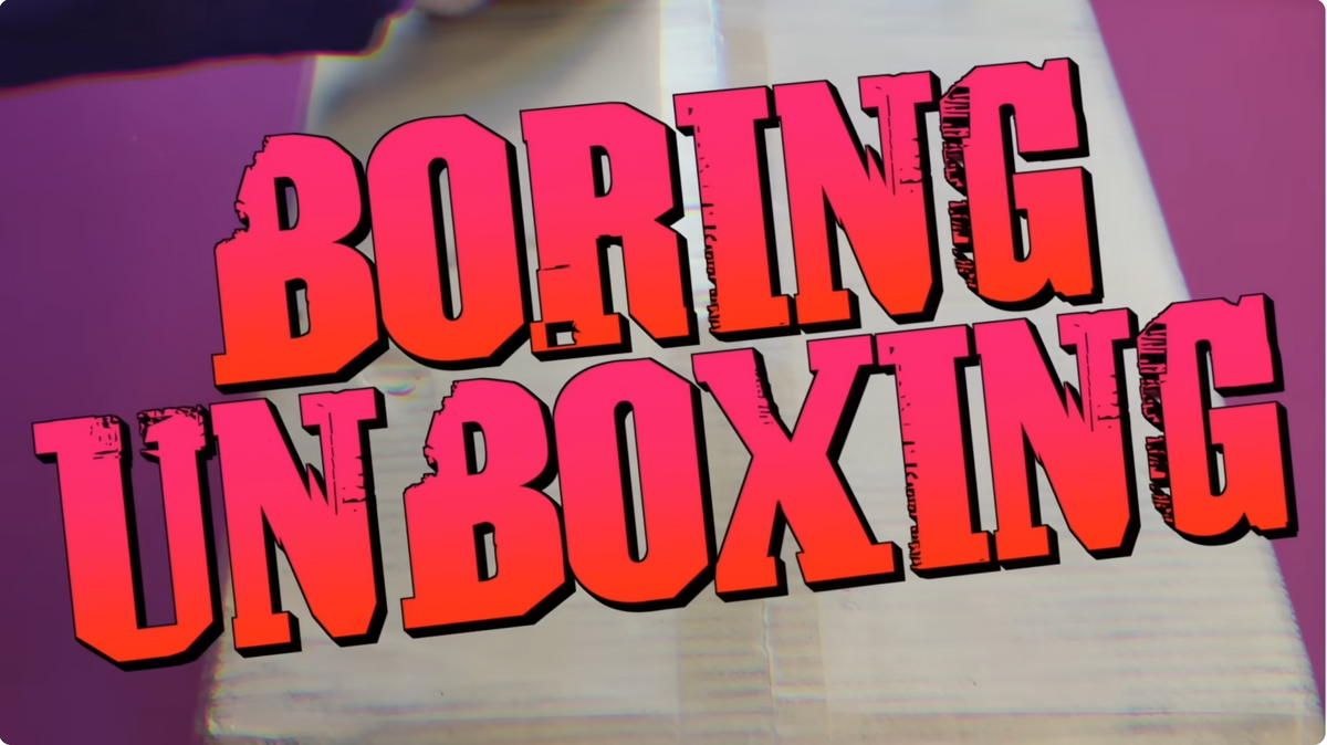 Load video: Dice Tower Tom Vasel's Boring Unboxing video June 24th featuring rare chance dice