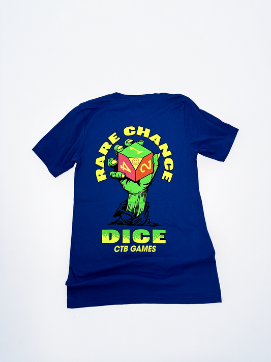 ctb games RARE CHANCE DICE A NEW WAY TO DIE T SHIRT