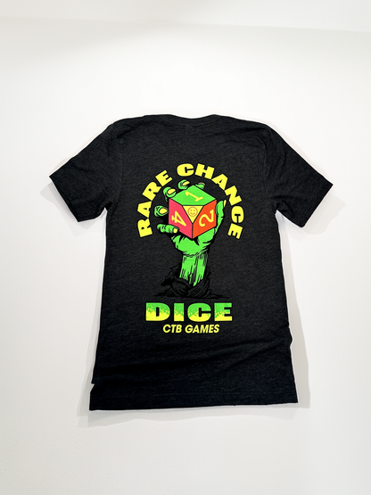 ctb games a new way to die rare chance dice t-shirt back