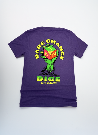 ctb games a new way to die rare chance dice t-shirt